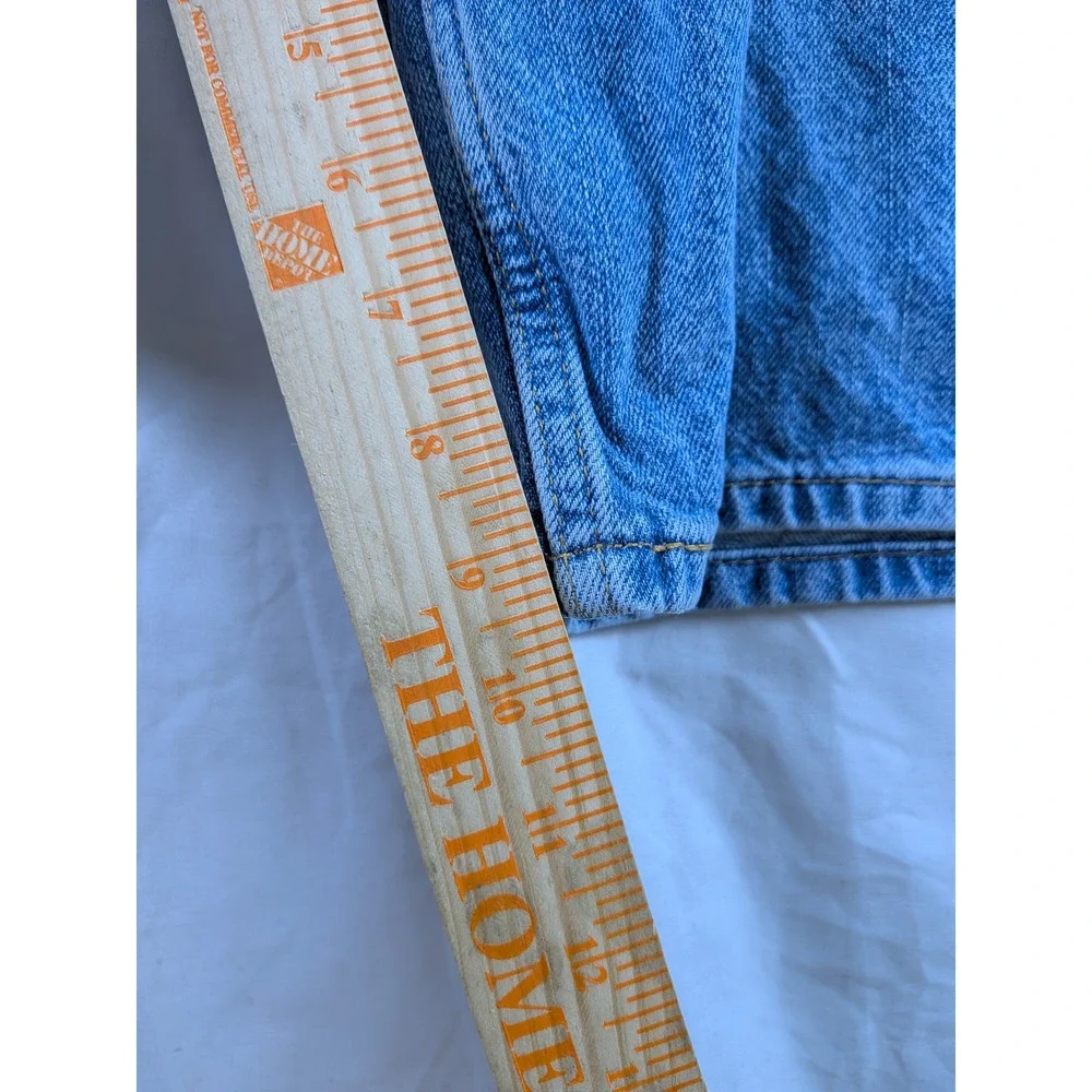 Levi's 550 Denim Shorts Mens 44 Blue Relaxed Fit Medium Wash Cotton 5-Pocket